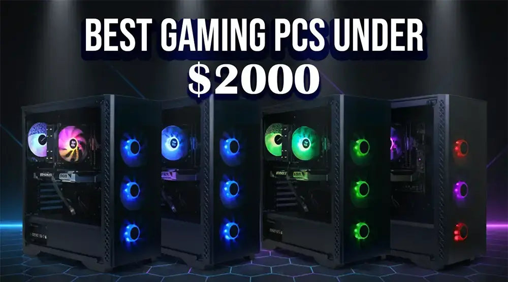 Best Gaming PCs Under $2000 for Esports Players
