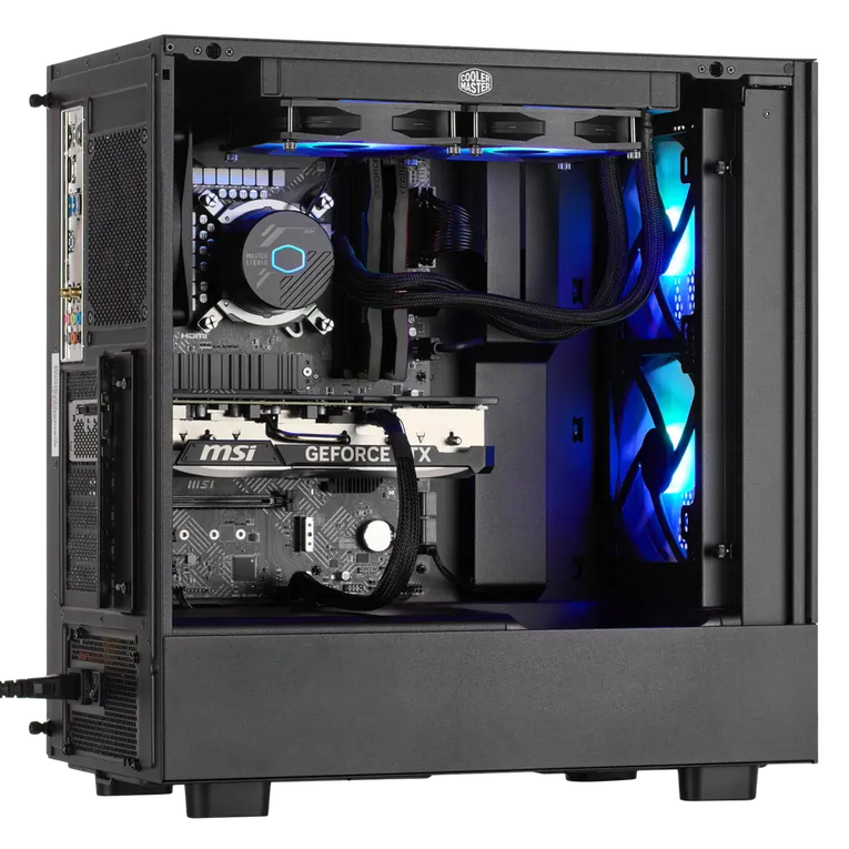 Techwhiz AstroForge Gaming PC - Intel Core Ultra 7 265KF - RTX 5070 - 64 GB RAM DDR 5 - 2 TB SSD - Windows 11 PRO - Wifi - Free Keyboard Mouse - Tinted glass side panel