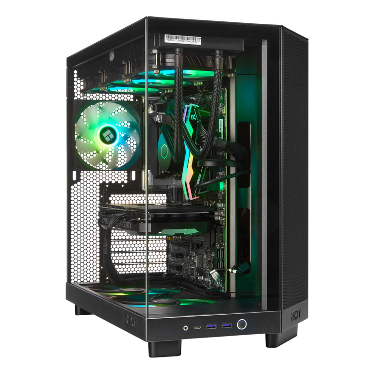 Techwhiz Edge Gaming PC - Intel Core i9 14TH Gen - RTX 5070 - 32 GB RAM DDR 5 - 2TB SSD - Windows 11 Pro - Wifi