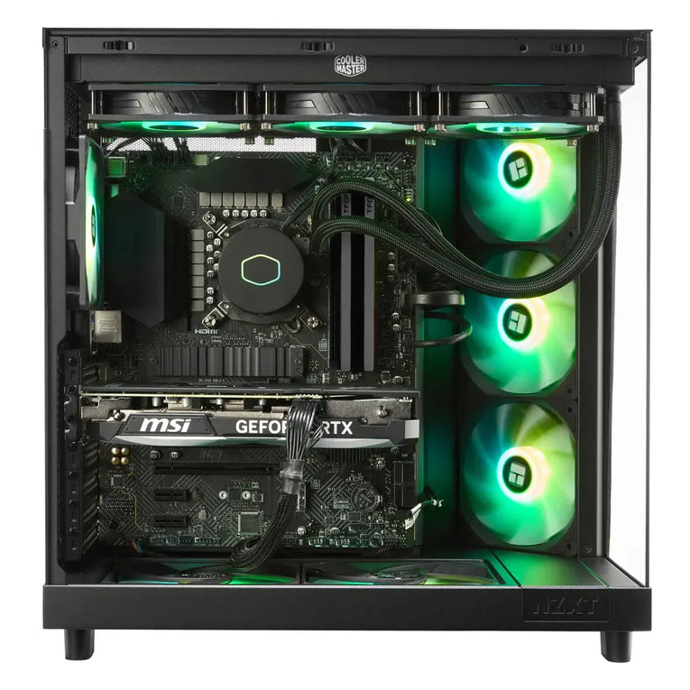 Techwhiz Edge Gaming PC - Intel Core i9-14900KF - RTX 5070 Ti - 32 GB RAM DDR 5 - 2TB SSD - Windows 11 Pro - Wifi