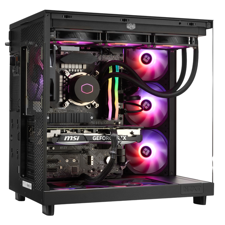 Techwhiz Edge Gaming PC - Intel Core i9 14TH Gen - RTX 5070 - 32 GB RAM DDR 5 - 2TB SSD - Windows 11 Pro - Wifi