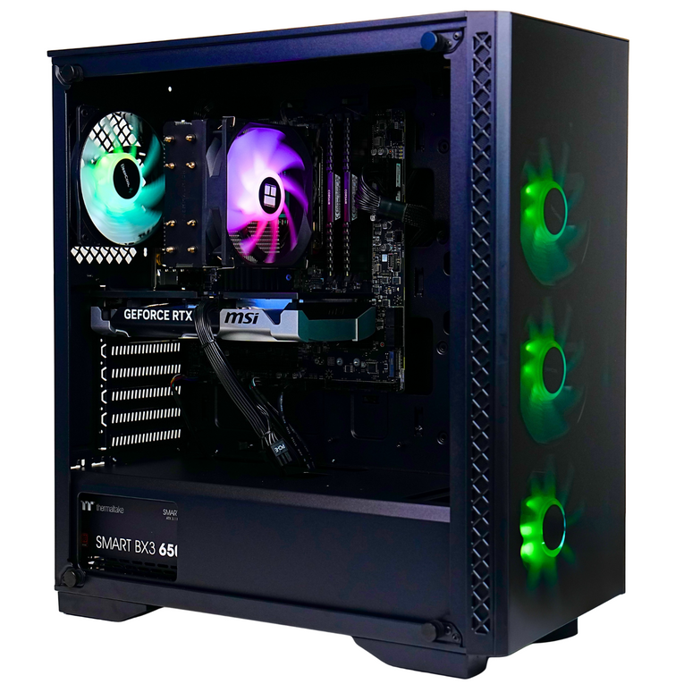AMD RYZEN 5 5600X - RTX 5060 Ti - 32 GB RAM DDR 4 - 2 TB SSD - Windows 11 PRO - Wifi - Free Keyboard Mouse