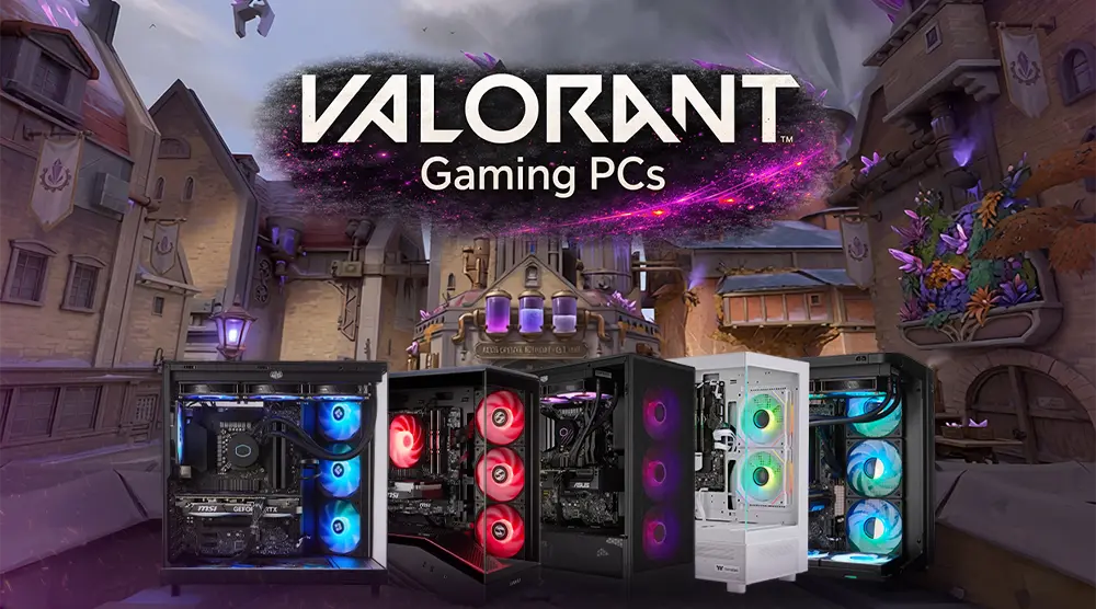Top 5 Valorant Gaming PCs Available at TechWhiz Inc.