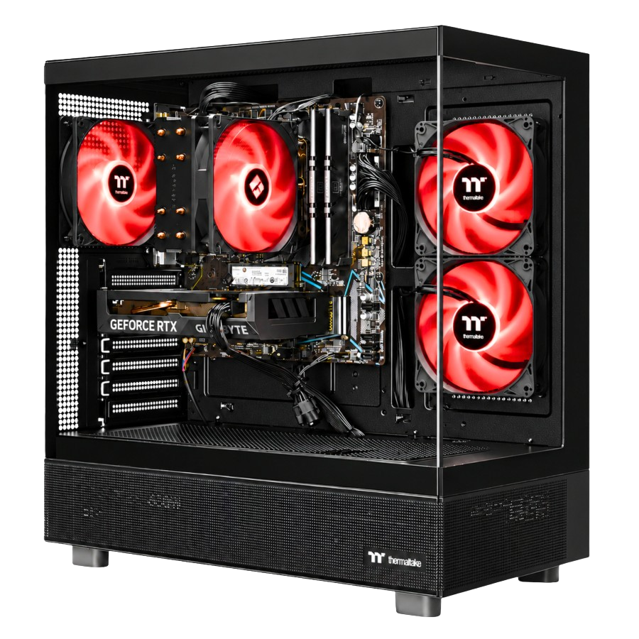 Techwhiz NightShade Gaming PC - AMD Ryzen 7 7800X3D - RTX 5070 Ti - 64GB DDR5 - 1TB  - Windows 11 P - Wifi