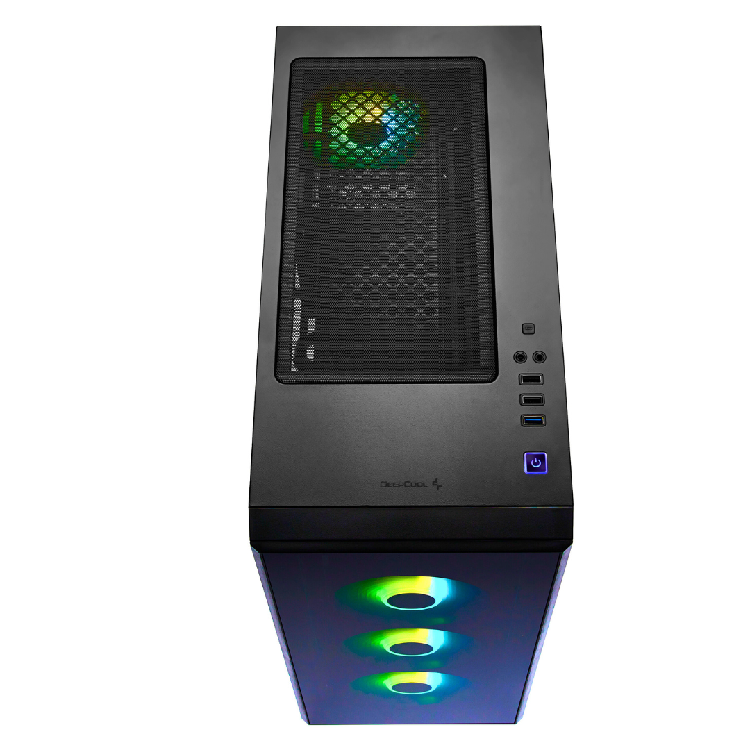 Techwhiz NightShade Gaming PC - AMD Ryzen 7 7700 - RTX 5080 - 32GB DDR5 - 1 TB NVMe SSD - Windows 11 P - Wifi