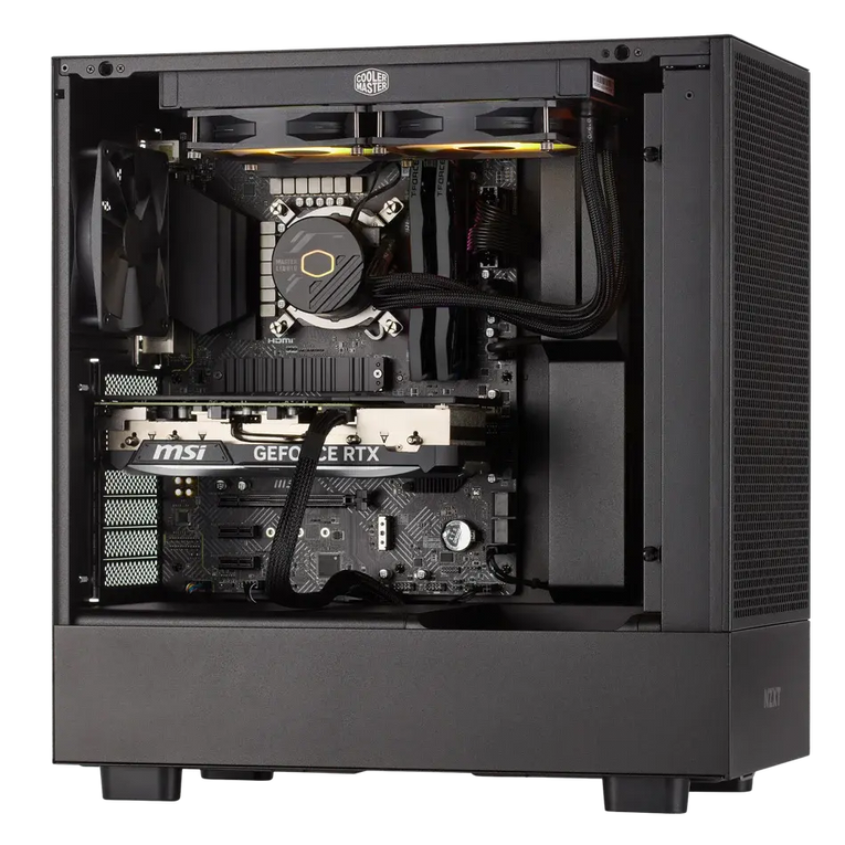 Techwhiz AstroForge Gaming PC - Intel Core Ultra 7 265KF - RTX 5070  - 64 GB RAM DDR 5 - 2 TB SSD - Windows 11 PRO - Wifi - Free Keyboard Mouse - Tinted glass side panel