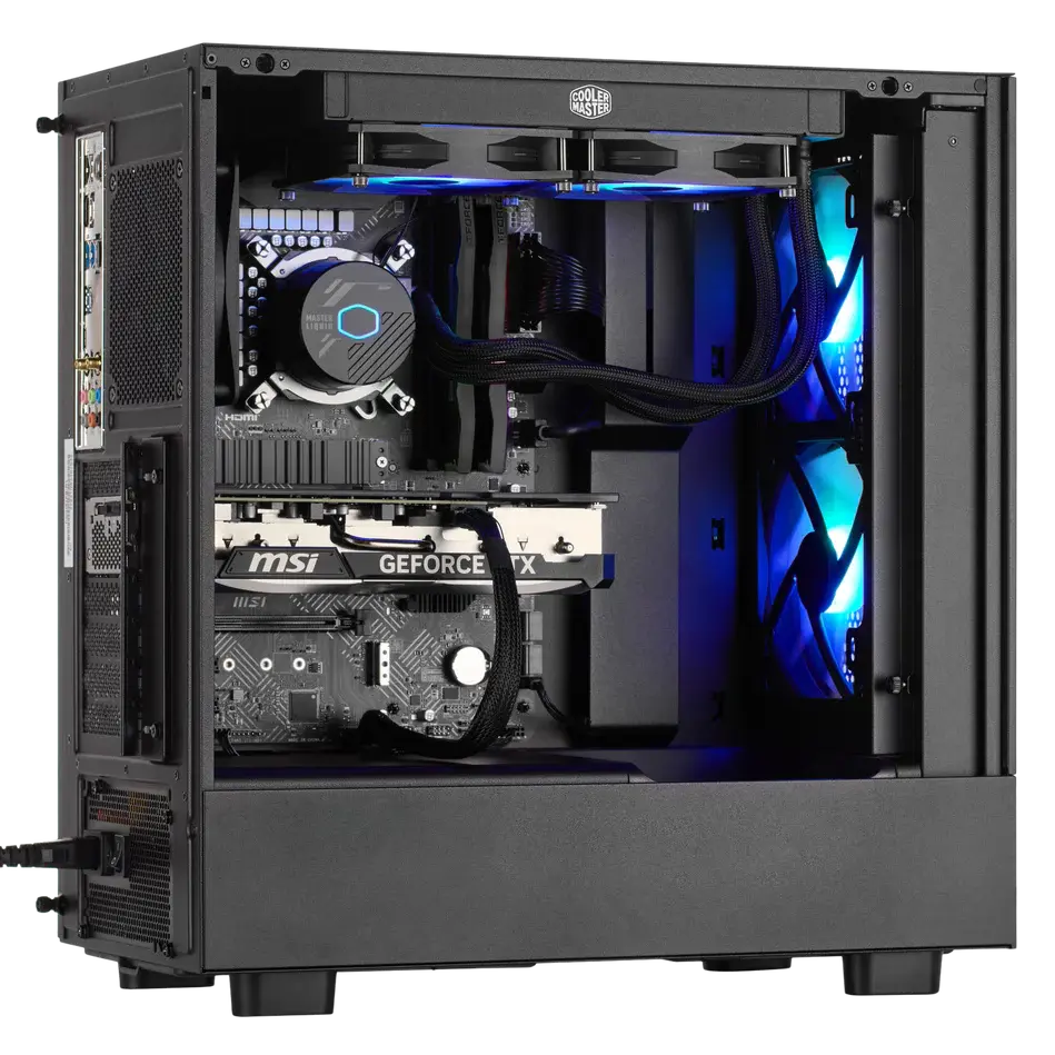 Techwhiz AstroForge Gaming PC - AMD Ryzen 7 7800X3D - RTX 5070 Ti  - 64 GB RAM DDR 5 - 2TB SSD - Windows 11 P - Wifi - Free Keyboard Mouse - (Tinted glass side panel)