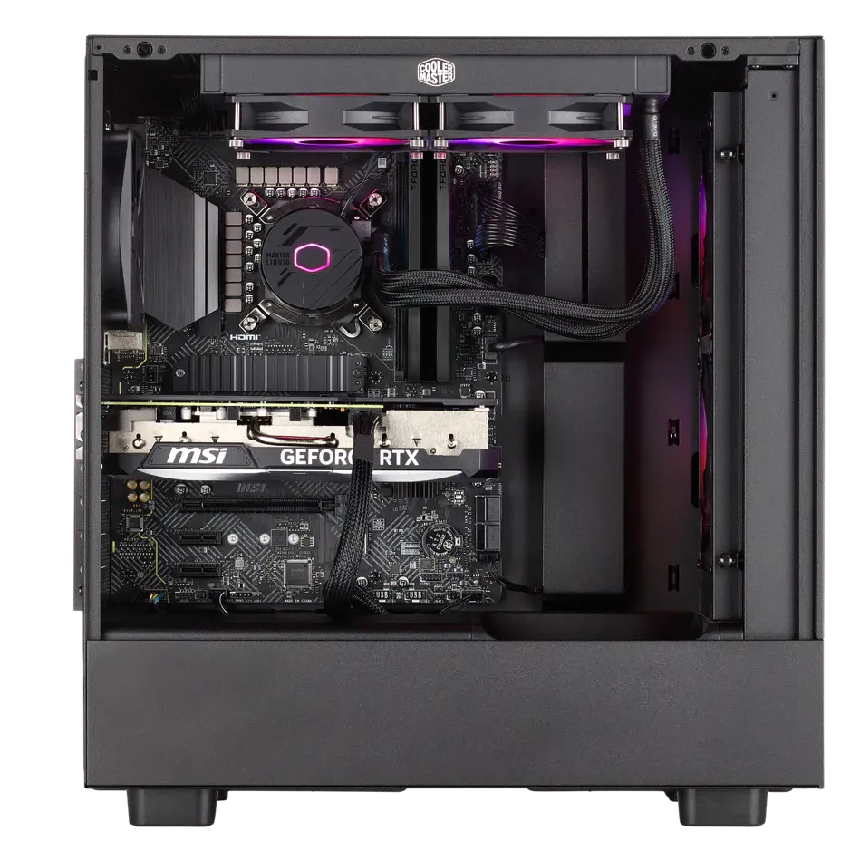 Techwhiz AstroForge Gaming PC - AMD Ryzen 7 7800X3D - RTX 5070 Ti  - 64 GB RAM DDR 5 - 2TB SSD - Windows 11 P - Wifi - Free Keyboard Mouse - (Tinted glass side panel)