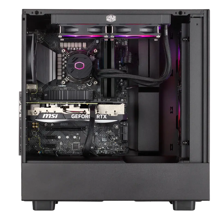 Techwhiz AstroForge Gaming PC - Intel Core Ultra 7 265KF - RTX 5070  - 64 GB RAM DDR 5 - 2 TB SSD - Windows 11 PRO - Wifi - Free Keyboard Mouse - Tinted glass side panel