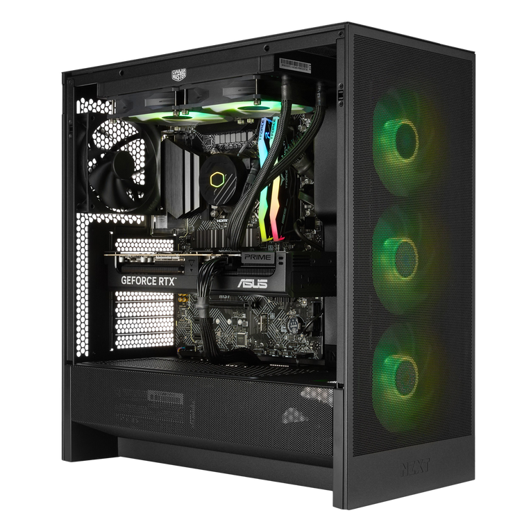 Techwhiz Vortex Gaming PC - AMD Ryzen 7 7800X3D - RTX 5080  - 64 GB RAM DDR 5 - 2TB SSD - Windows 11 PRO - Wifi - Keyboard Mouse