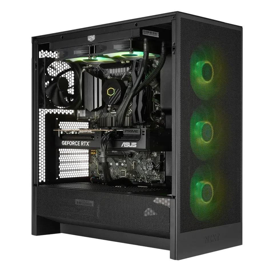 Techwhiz Vortex Gaming PC - Intel Core Ultra 7 270K Plus - RTX 5070 - 32GB DDR5 - 2TB NVMe SSD  - Windows 11 P - Wifi