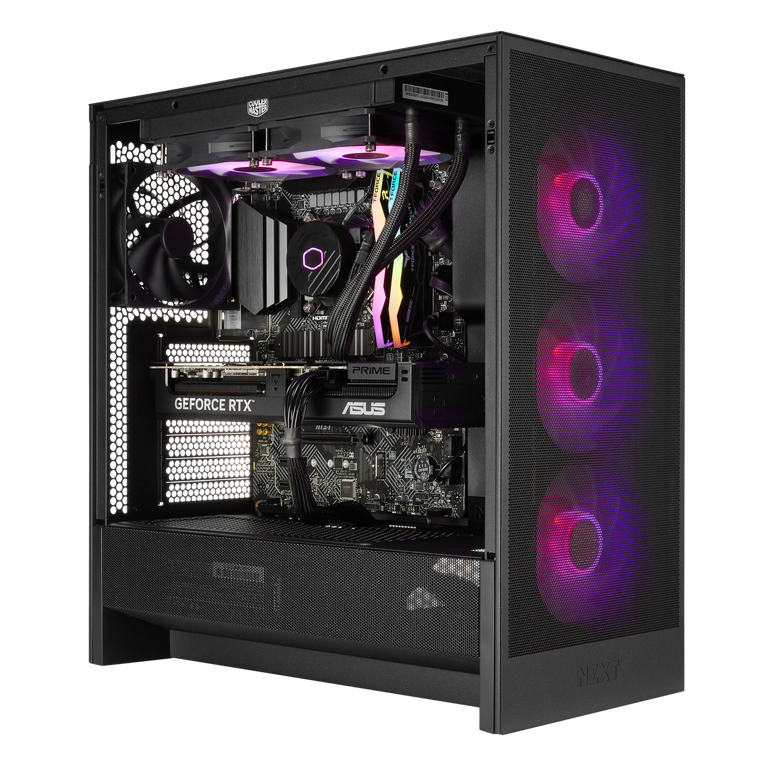 Techwhiz Vortex Gaming PC - AMD Ryzen 7 7800X3D - RTX 5080  - 64 GB RAM DDR 5 - 2TB SSD - Windows 11 PRO - Wifi - Keyboard Mouse