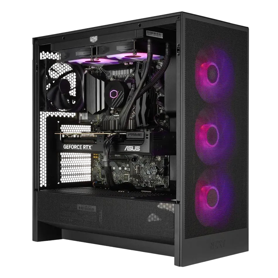 Techwhiz Vortex Gaming PC - Intel Core Ultra 7 270K Plus - RTX 5070 - 32GB DDR5 - 2TB NVMe SSD  - Windows 11 P - Wifi