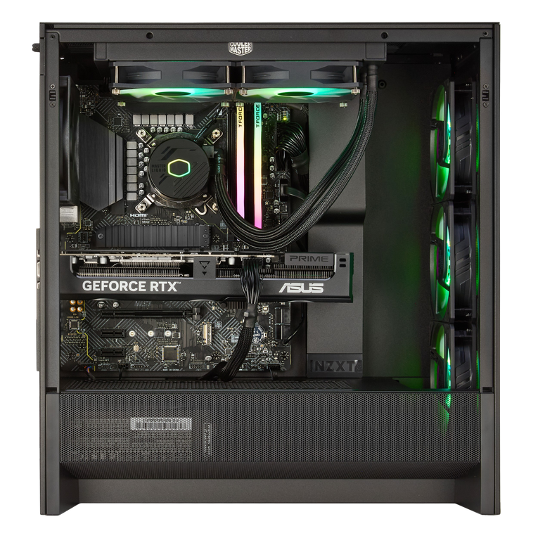 Techwhiz Vortex Gaming PC - AMD Ryzen 7 7800X3D - RTX 5080  - 64 GB RAM DDR 5 - 2TB SSD - Windows 11 PRO - Wifi - Keyboard Mouse