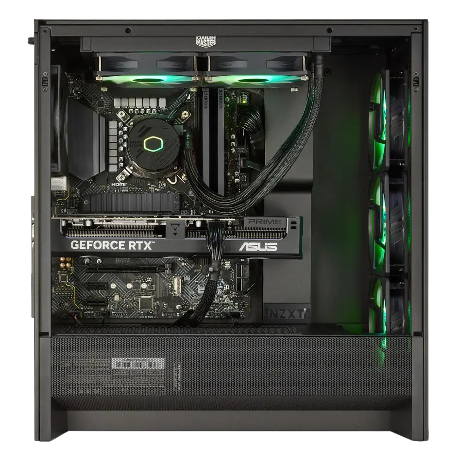 Techwhiz Vortex Gaming PC - AMD Ryzen 7 9700F - RTX 5070 Ti - 32GB DDR5 - 1TB NVMe SSD  - Windows 11 P - Wifi