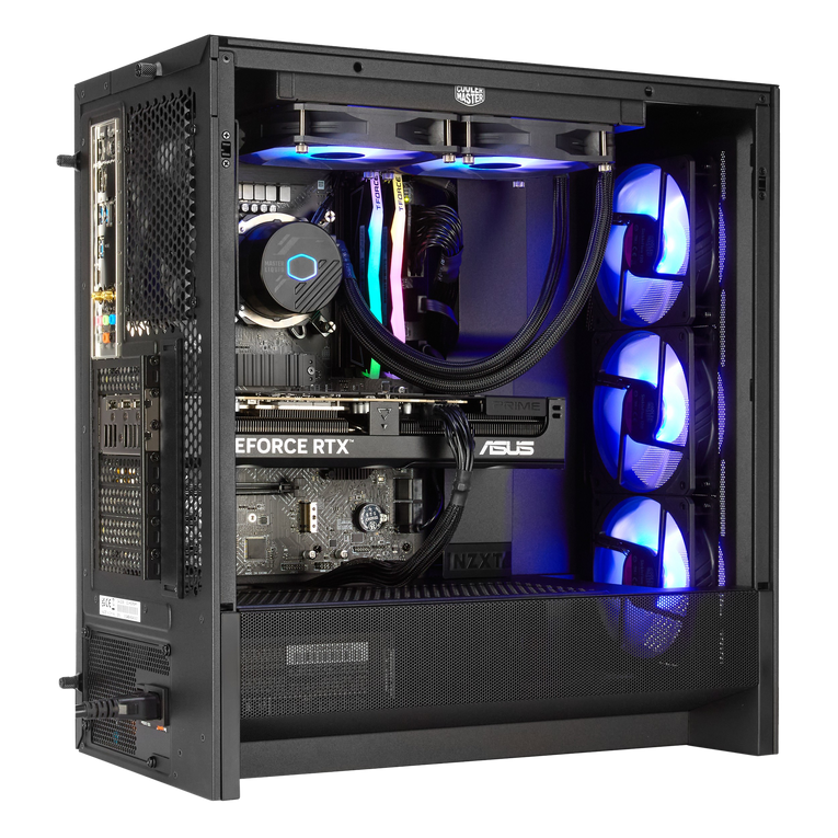 Techwhiz Vortex Gaming PC - AMD Ryzen 7 7800X3D - RTX 5080  - 64 GB RAM DDR 5 - 2TB SSD - Windows 11 PRO - Wifi - Keyboard Mouse