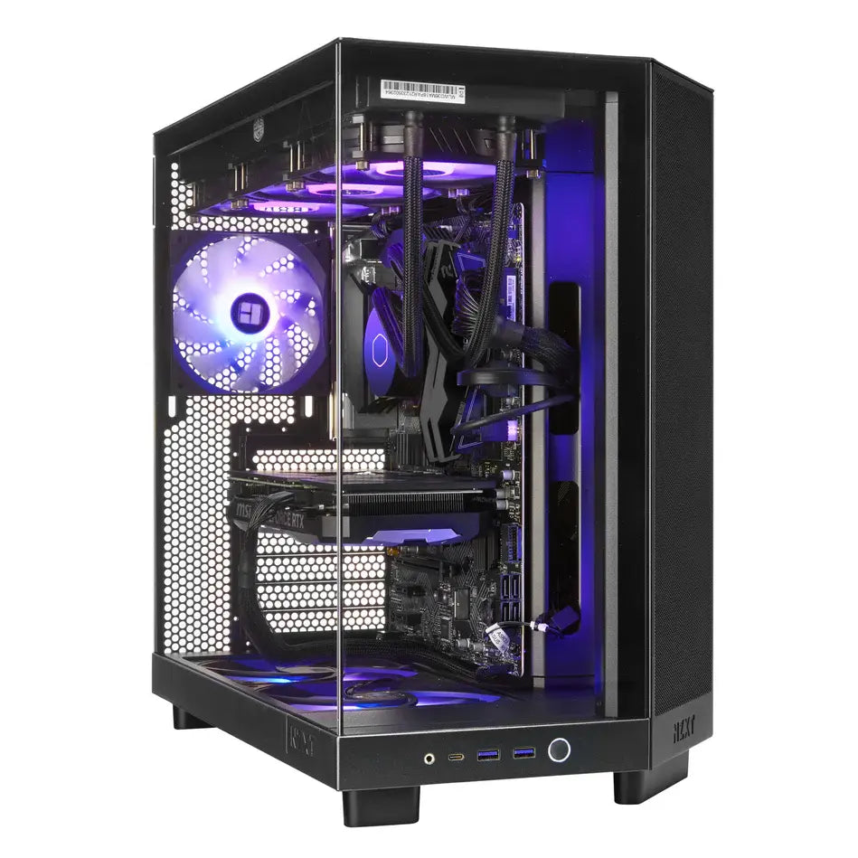 Techwhiz Edge Gaming PC - AMD Ryzen 7 7800X3D - RTX 5080 - 32 GB DDR5 - 2 TB NVMe SSD  - Windows 11 P - Wifi
