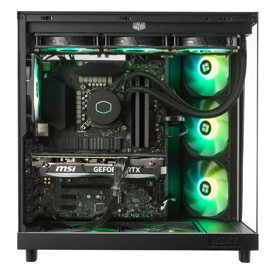 Techwhiz Edge Gaming PC - Intel Core i9-14900KF  - RTX 5070 Ti - 32 GB RAM DDR 5 - 2TB SSD - Windows 11 Pro - Wifi