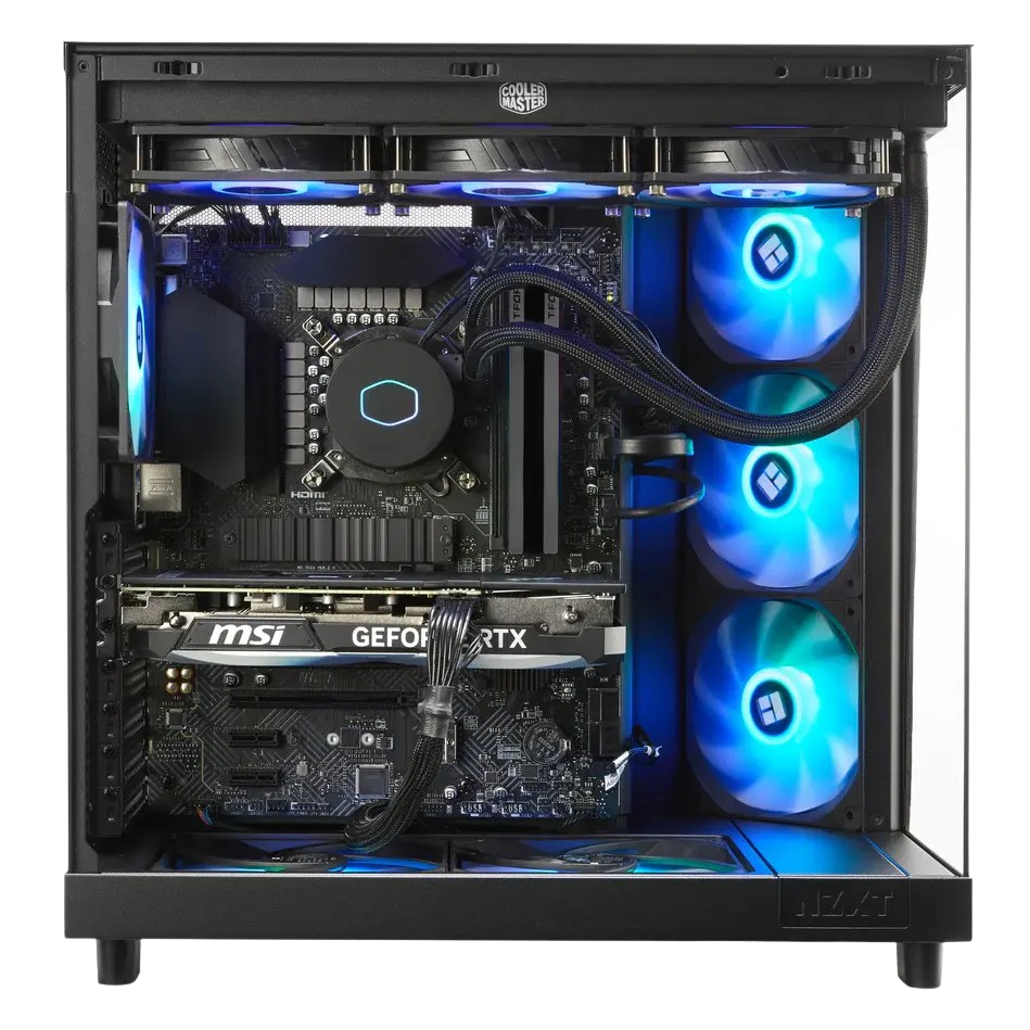 Techwhiz Edge Gaming PC - Intel Core i9-14900KF  - RTX 5070 Ti - 32 GB RAM DDR 5 - 2TB SSD - Windows 11 Pro - Wifi