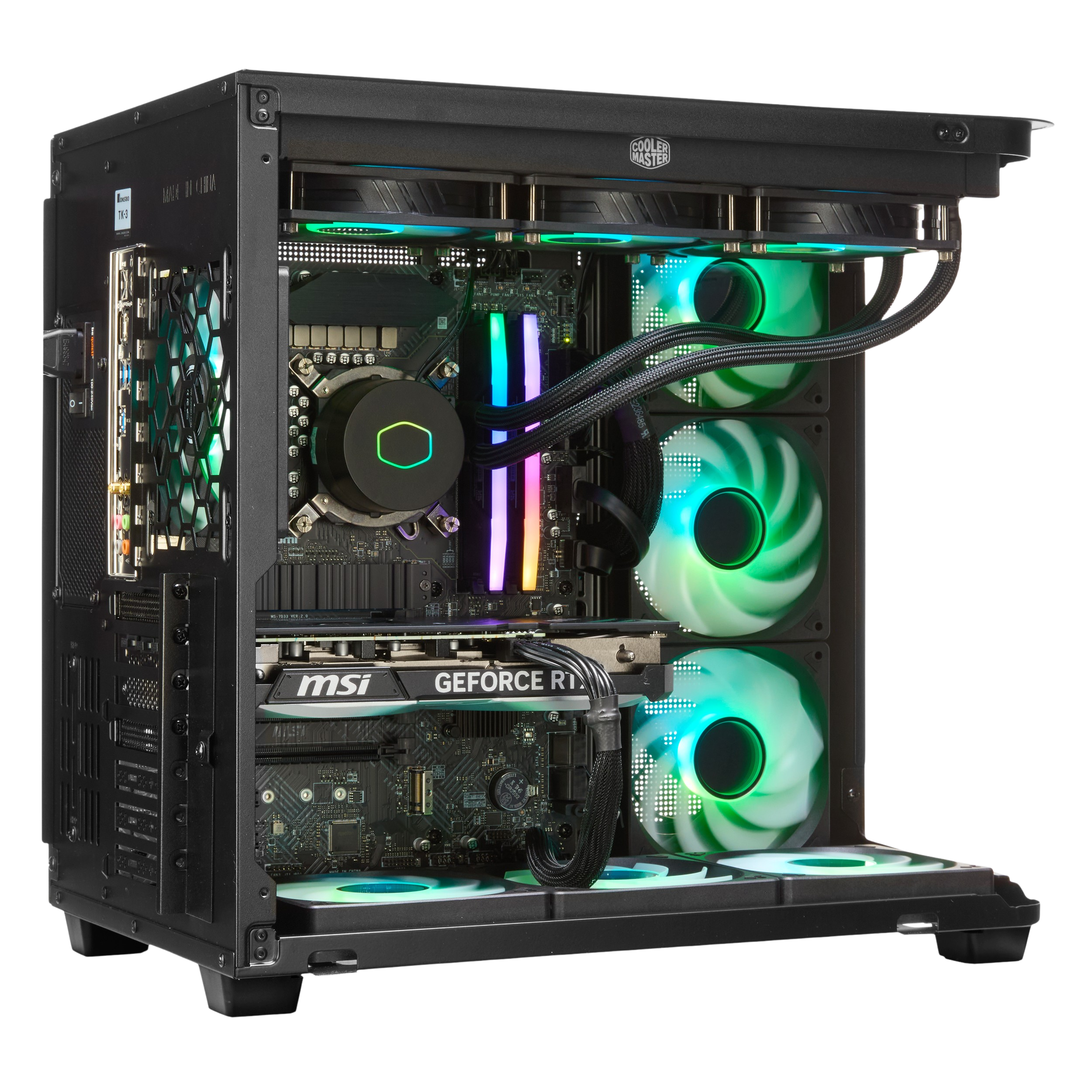 Techwhiz Arc Gaming PC - AMD Ryzen 7 9850X3D - RTX 5080 - 32GB DDR5 - 2TB NVMe SSD - Windows 11 P - Wifi
