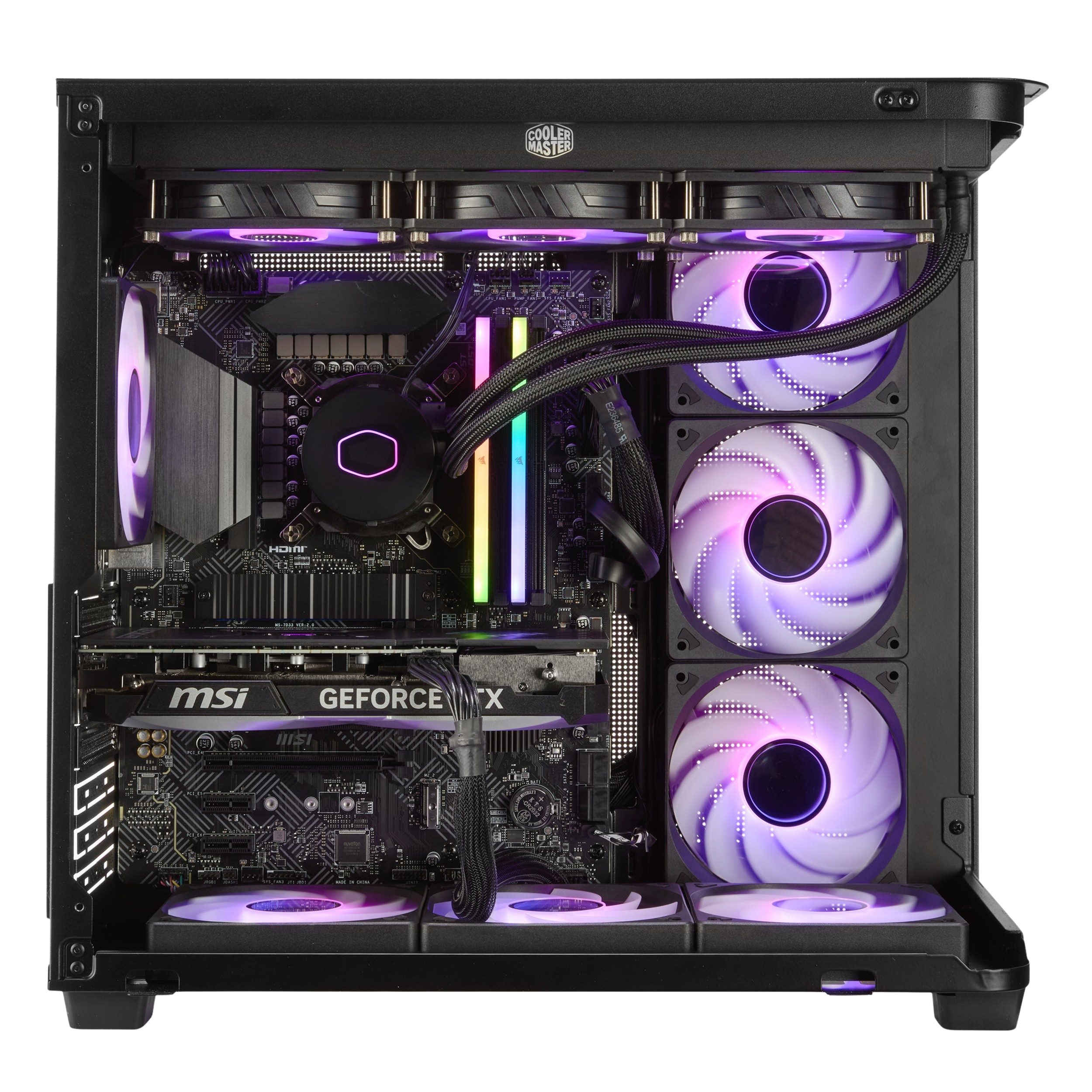 Techwhiz Arc Gaming PC - AMD Ryzen 7 9850X3D - RTX 5080 - 32GB DDR5 - 2TB NVMe SSD - Windows 11 P - Wifi