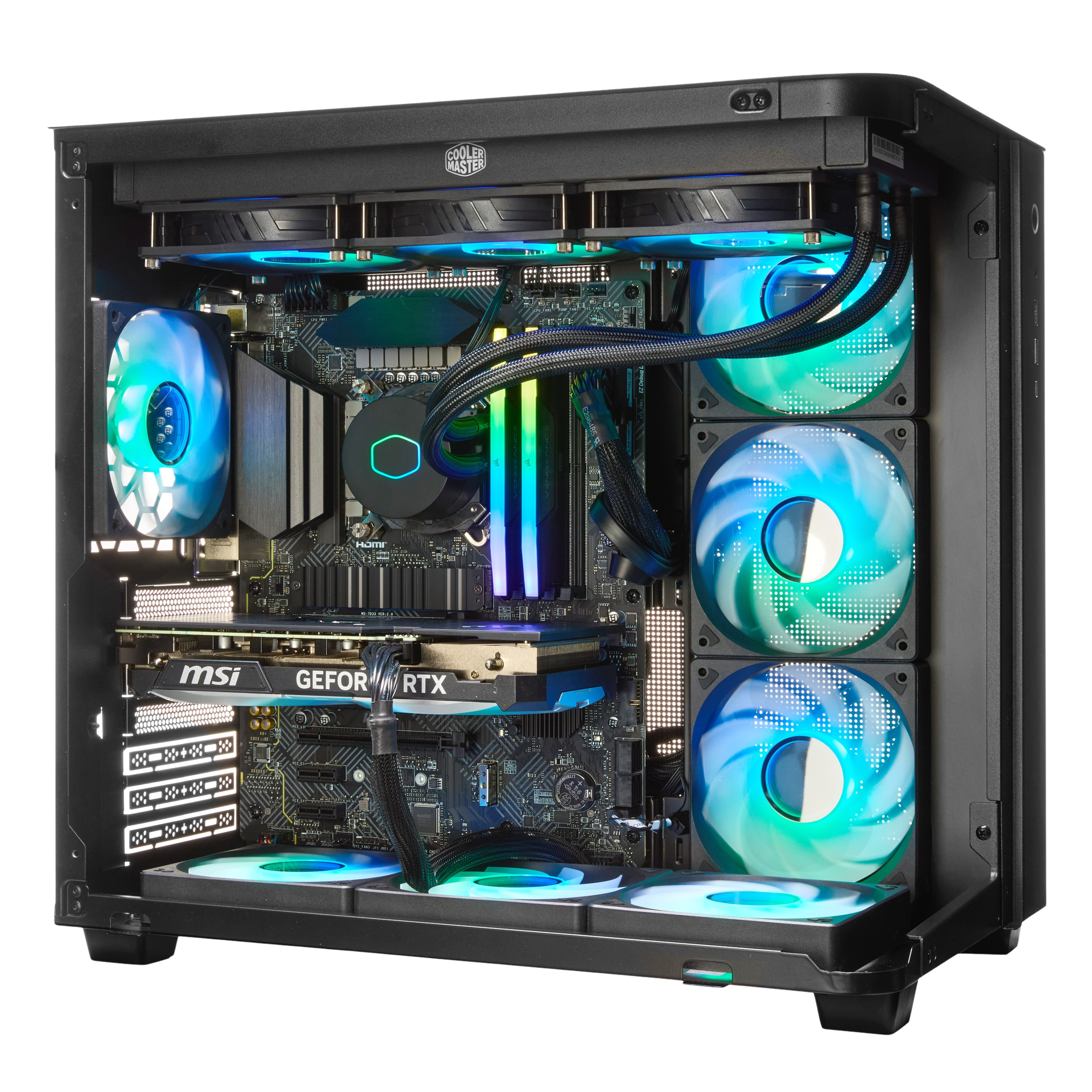 Techwhiz Arc Gaming PC - AMD Ryzen 7 9850X3D - RTX 5080 - 32GB DDR5 - 2TB NVMe SSD - Windows 11 P - Wifi