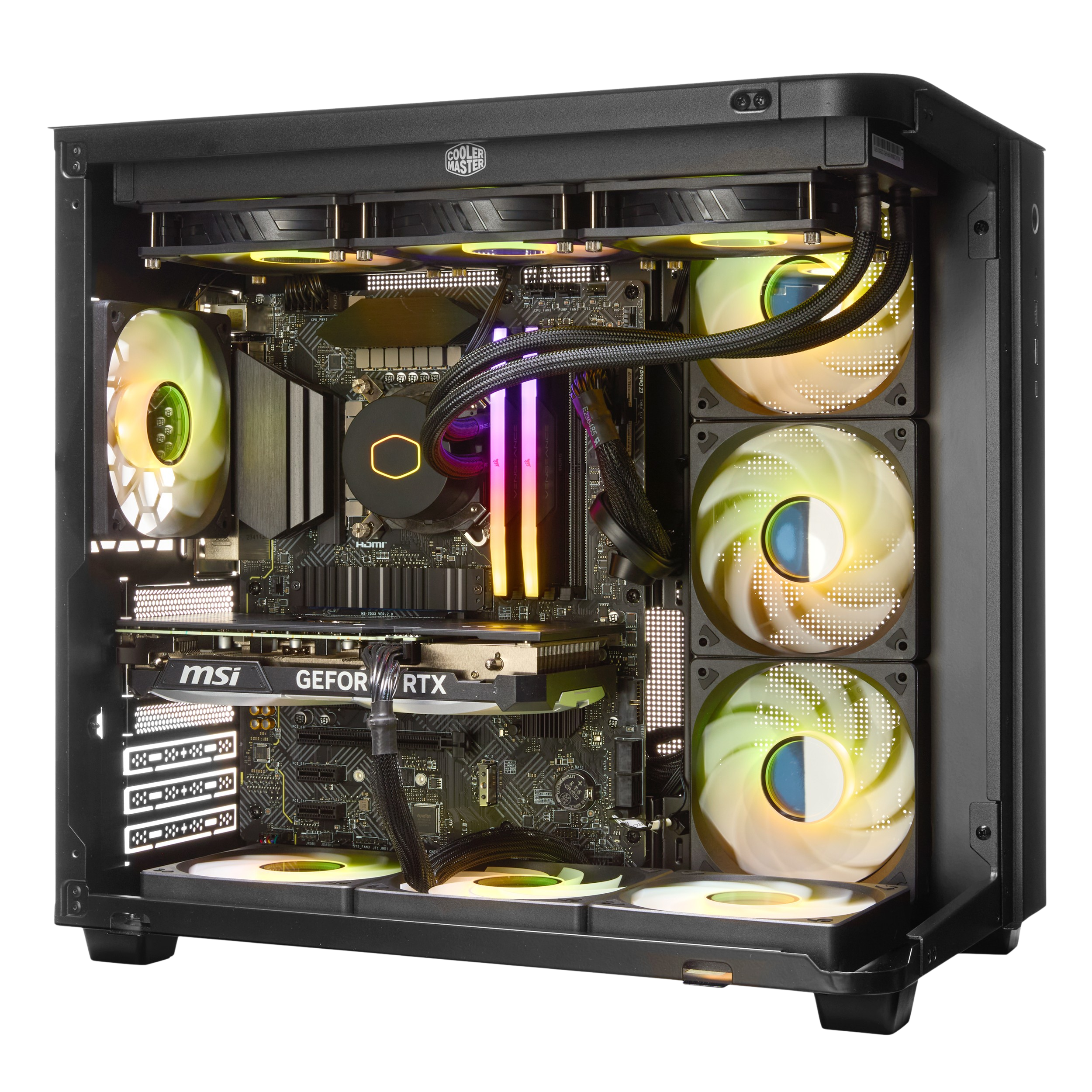 Techwhiz Arc Gaming PC - AMD Ryzen 7 9850X3D - RTX 5080 - 32GB DDR5 - 2TB NVMe SSD - Windows 11 P - Wifi