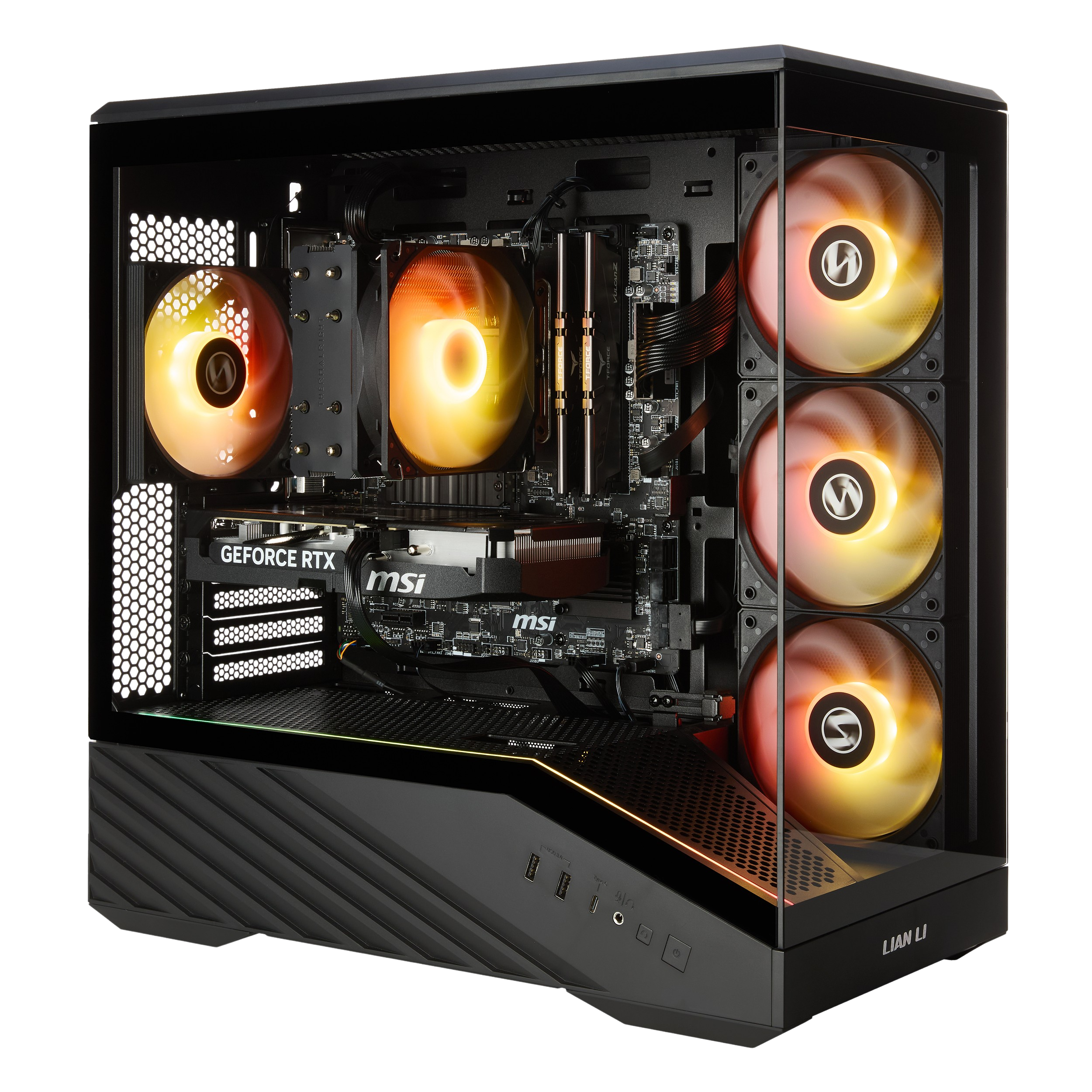 Techwhiz DarkFlare Gaming PC - AMD Ryzen 5 5500 - RTX 5050 - 16GB DDR4 - 500GB SSD - Windows 11 P - Wifi