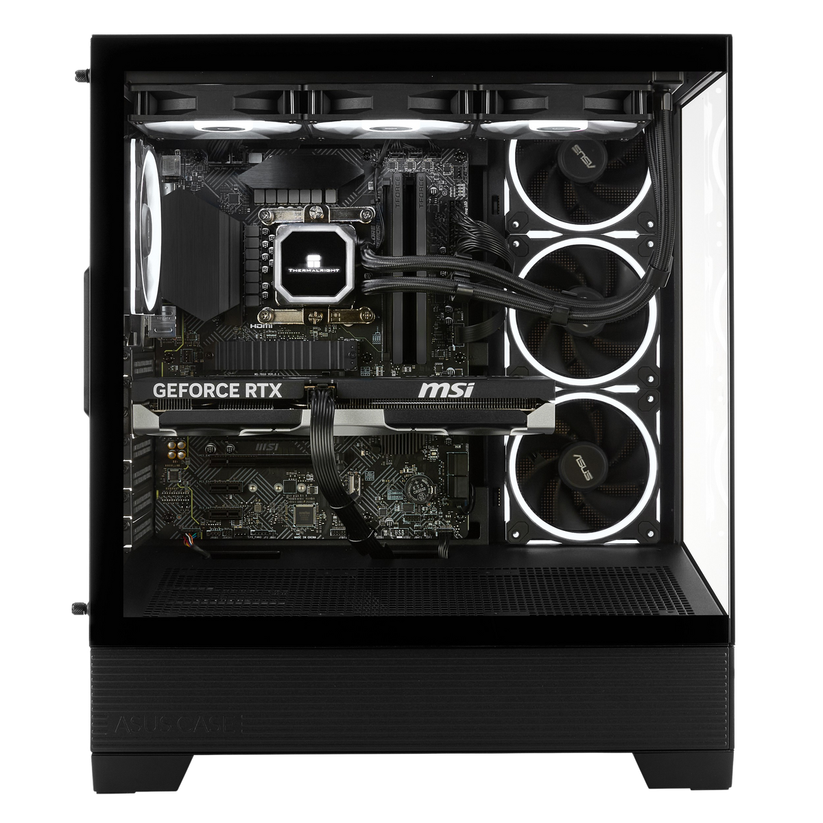Techwhiz Vortex Vision Gaming PC - Intel Core Ultra 7 270K Plus - RTX 5070 - 32GB DDR5 - 2TB NVMe SSD  - Windows 11 P - Wifi