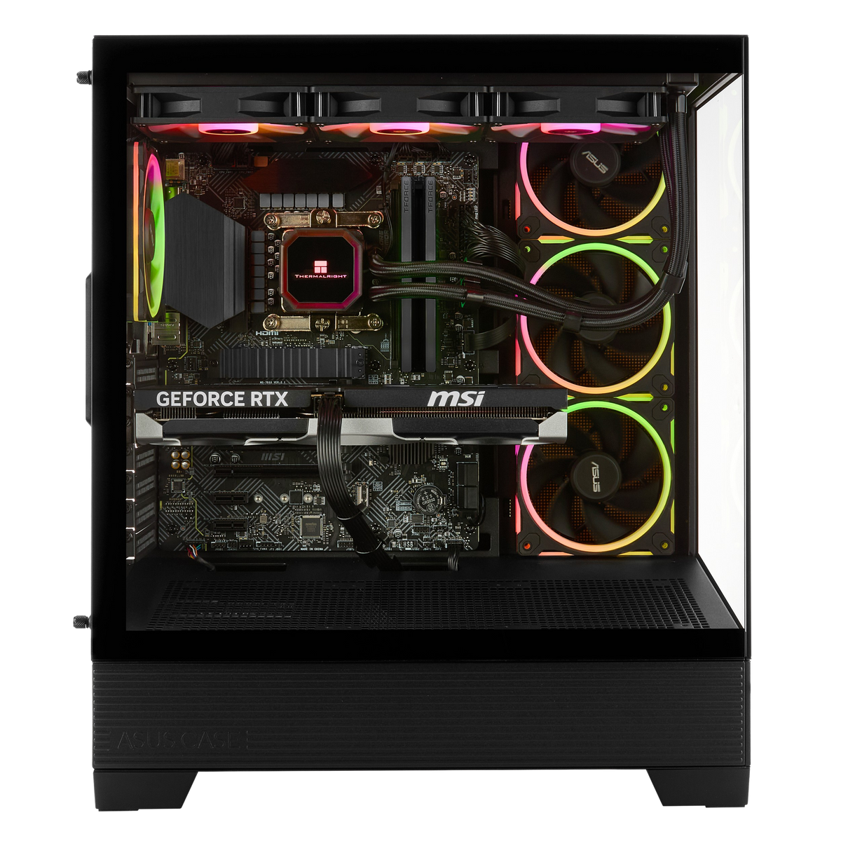 Techwhiz Vortex Vision Gaming PC - Intel Core Ultra 7 270K Plus - RTX 5070 - 32GB DDR5 - 2TB NVMe SSD  - Windows 11 P - Wifi