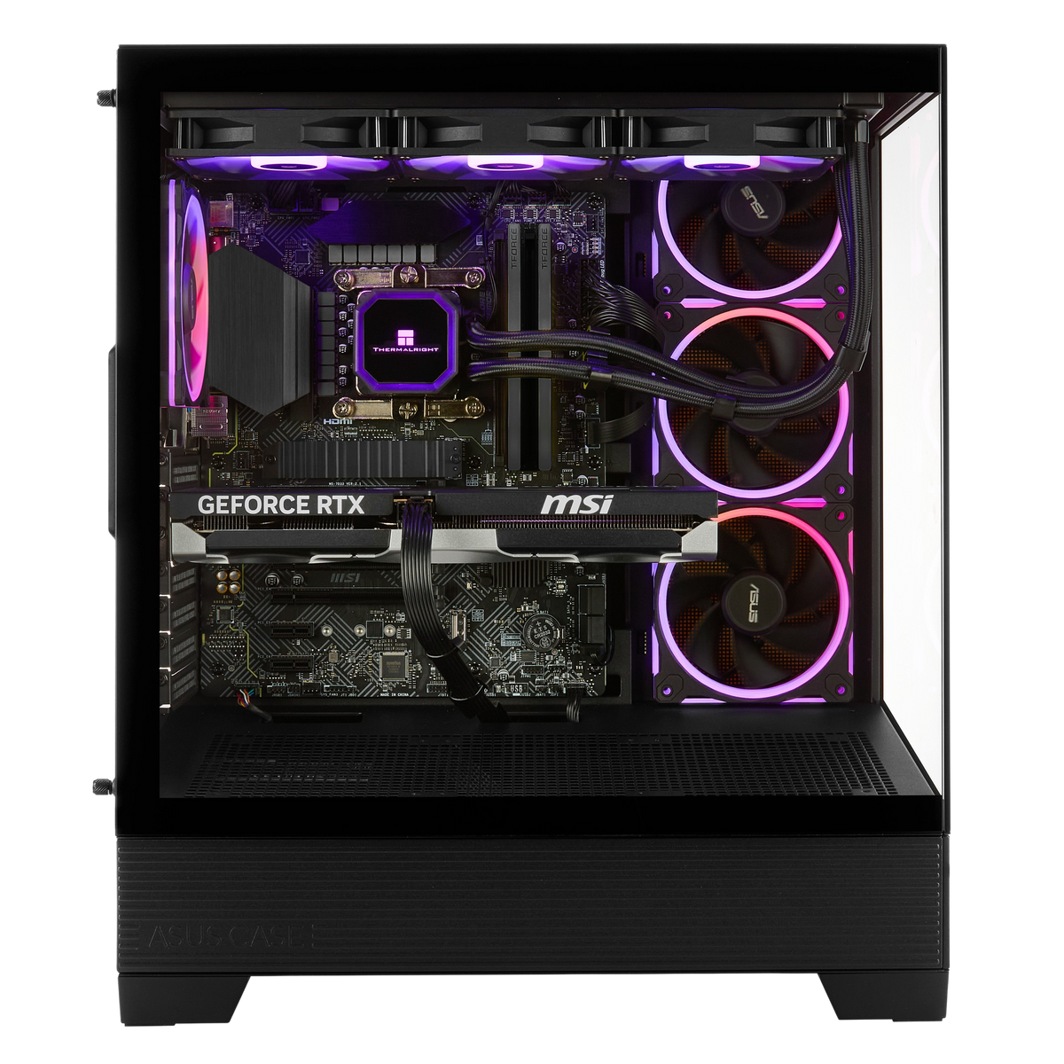 Techwhiz Vortex Vision Gaming PC - Intel Core Ultra 7 270K Plus - RTX 5070 - 32GB DDR5 - 2TB NVMe SSD  - Windows 11 P - Wifi