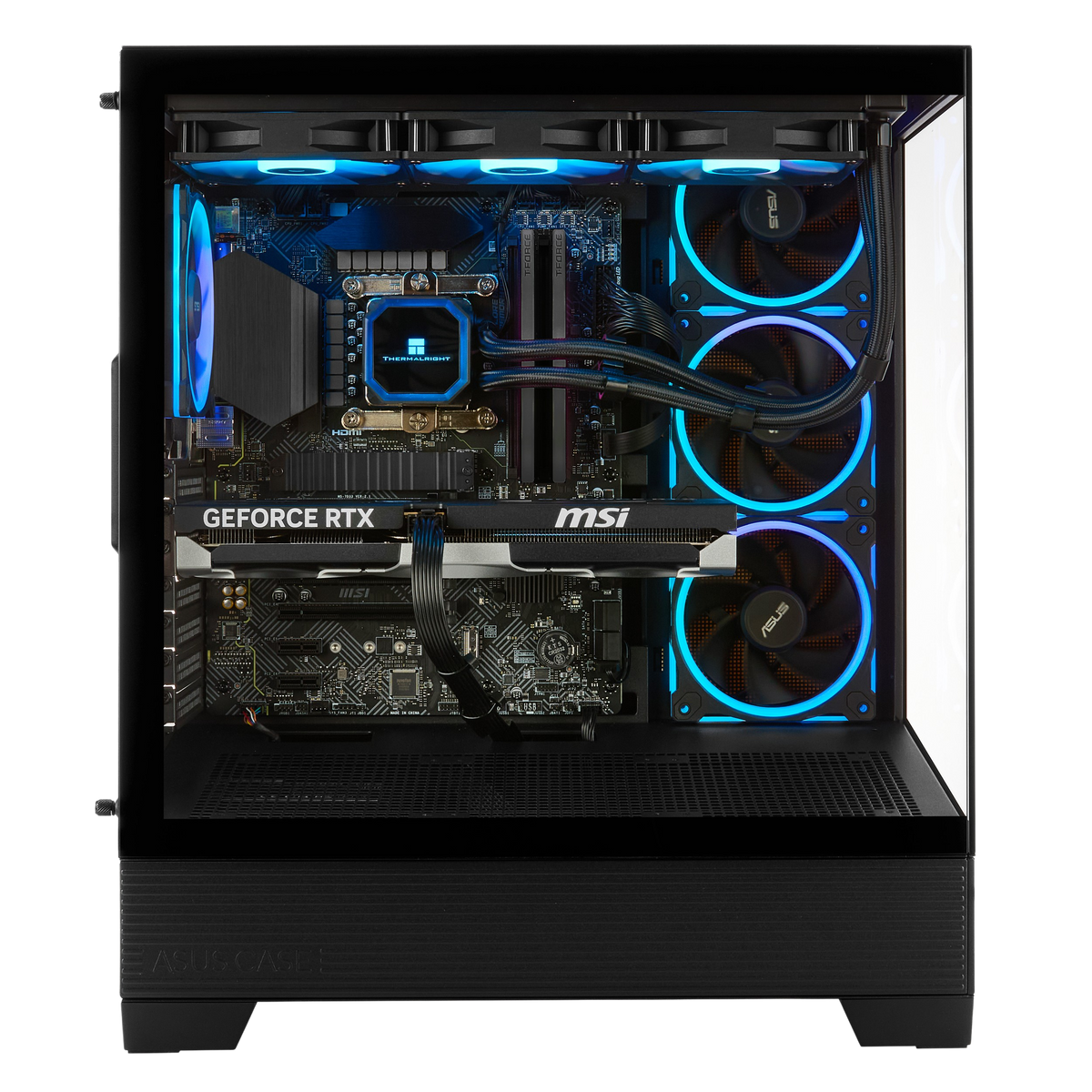 Techwhiz Vortex Vision Gaming PC - Intel Core Ultra 7 270K Plus - RTX 5070 - 32GB DDR5 - 2TB NVMe SSD  - Windows 11 P - Wifi