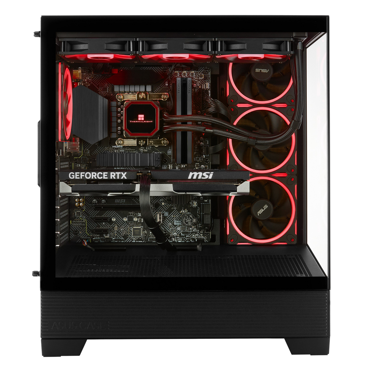 Techwhiz Vortex Vision Gaming PC - Intel Core Ultra 7 270K Plus - RTX 5070 - 32GB DDR5 - 2TB NVMe SSD  - Windows 11 P - Wifi