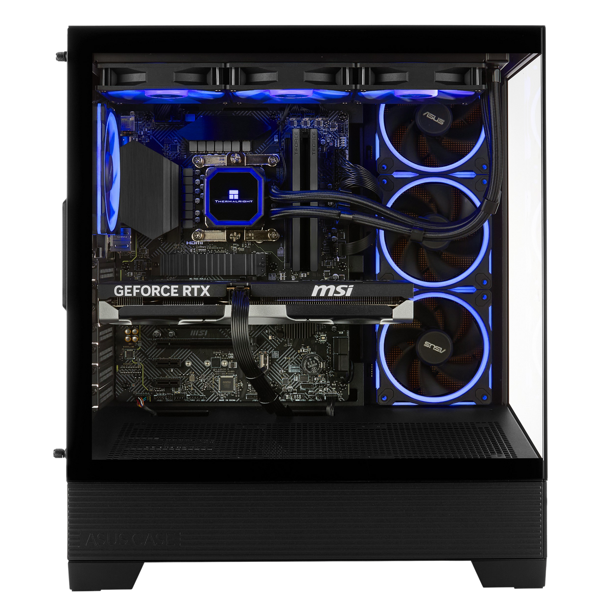 Techwhiz Vortex Vision Gaming PC - Intel Core Ultra 7 270K Plus - RTX 5070 - 32GB DDR5 - 2TB NVMe SSD  - Windows 11 P - Wifi