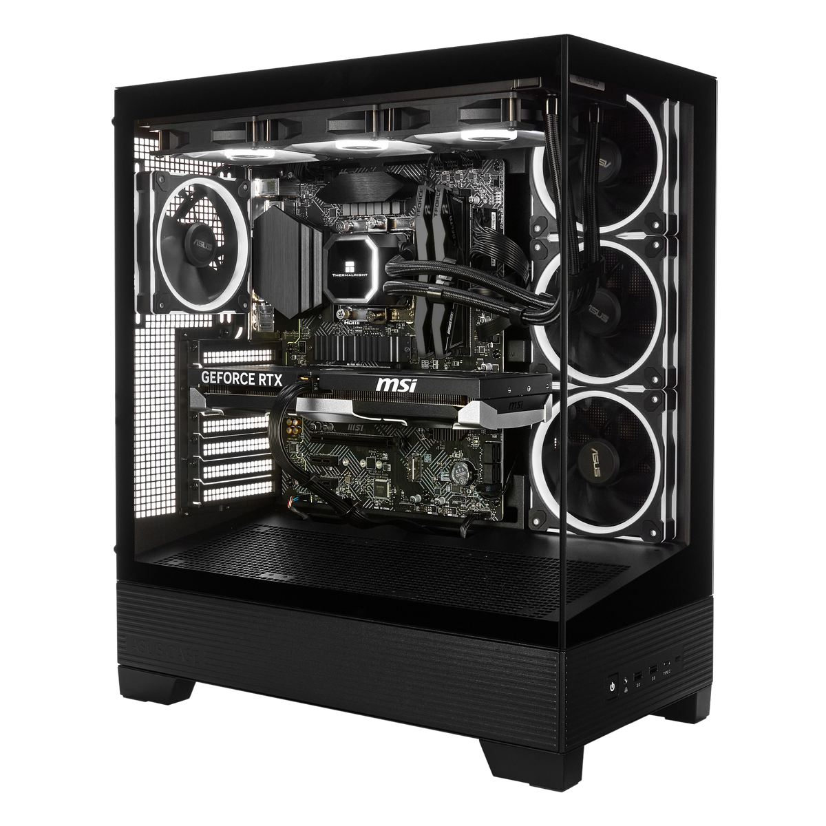 Techwhiz Vortex Vision Gaming PC - Intel Core Ultra 7 270K Plus - RTX 5070 - 32GB DDR5 - 2TB NVMe SSD  - Windows 11 P - Wifi