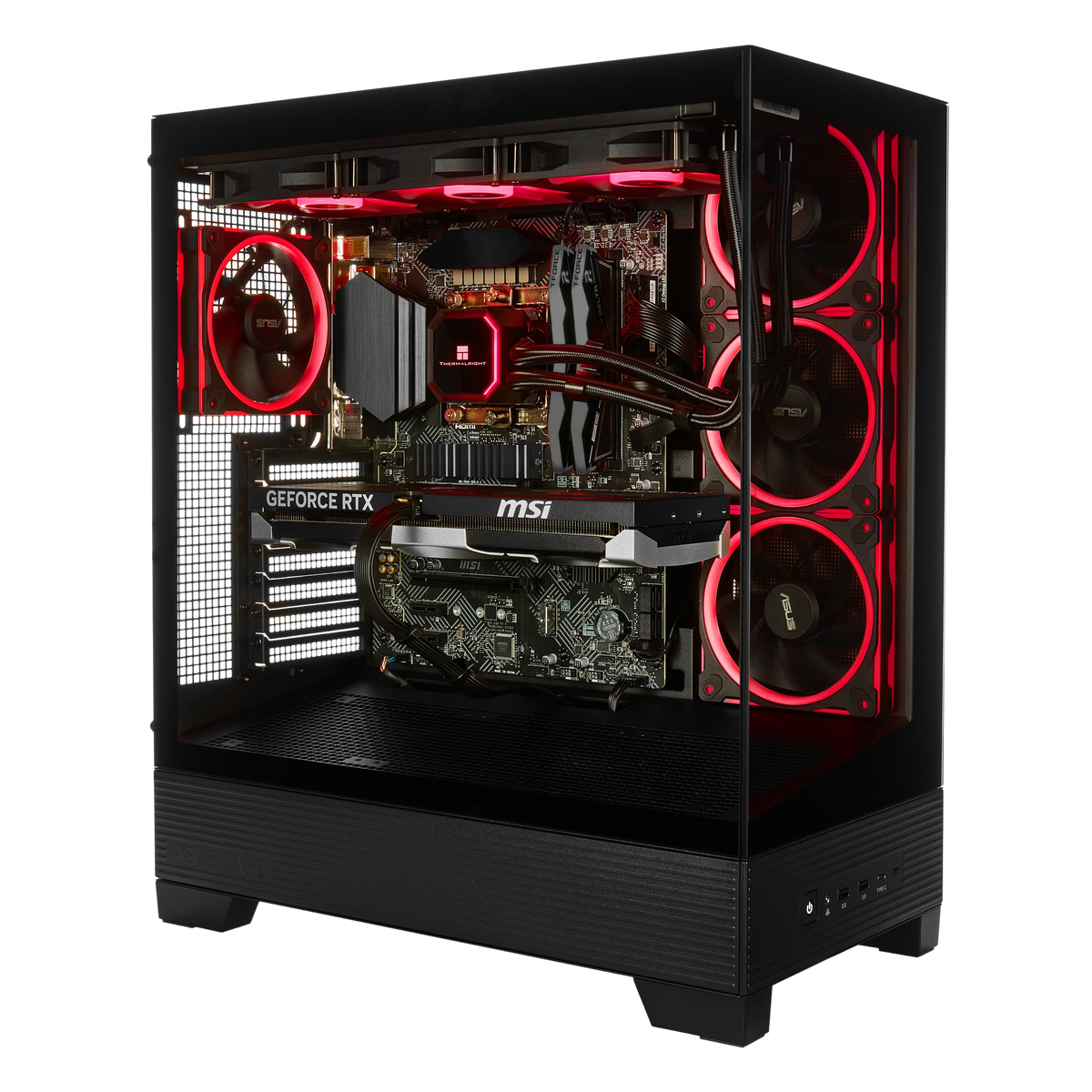 Techwhiz Vortex Vision Gaming PC - Intel Core Ultra 7 270K Plus - RTX 5070 - 32GB DDR5 - 2TB NVMe SSD  - Windows 11 P - Wifi