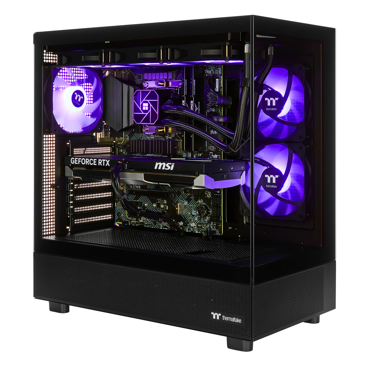 Techwhiz NightShade Gaming PC - AMD Ryzen 7 9800X3D - RTX 5070 Ti - 32GB DDR5 - 1TB  - Windows 11 P - Wifi (Copy)
