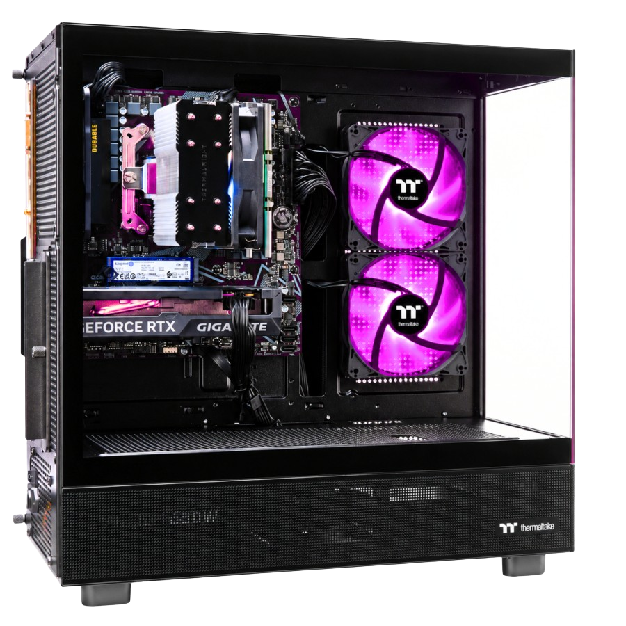 Techwhiz Gaming PC - AMD Ryzen 7 5700 - RX 9060 XT - 32GB DDR4 - 1TB SSD  - Windows 11 P - Wifi