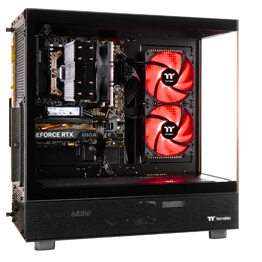 Techwhiz Gaming PC - AMD Ryzen 7 5700 - RX 9060 XT - 32GB DDR4 - 1TB SSD  - Windows 11 P - Wifi