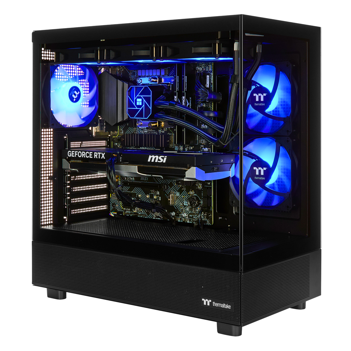 Techwhiz NightShade Gaming PC - AMD Ryzen 7 9800X3D - RTX 5070 Ti - 32GB DDR5 - 1TB  - Windows 11 P - Wifi (Copy)