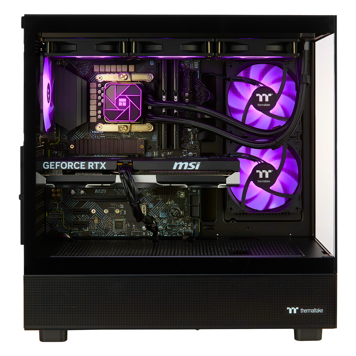 Techwhiz NightShade Gaming PC - AMD Ryzen 7 9800X3D - RTX 5070 Ti - 32GB DDR5 - 1TB  - Windows 11 P - Wifi (Copy)